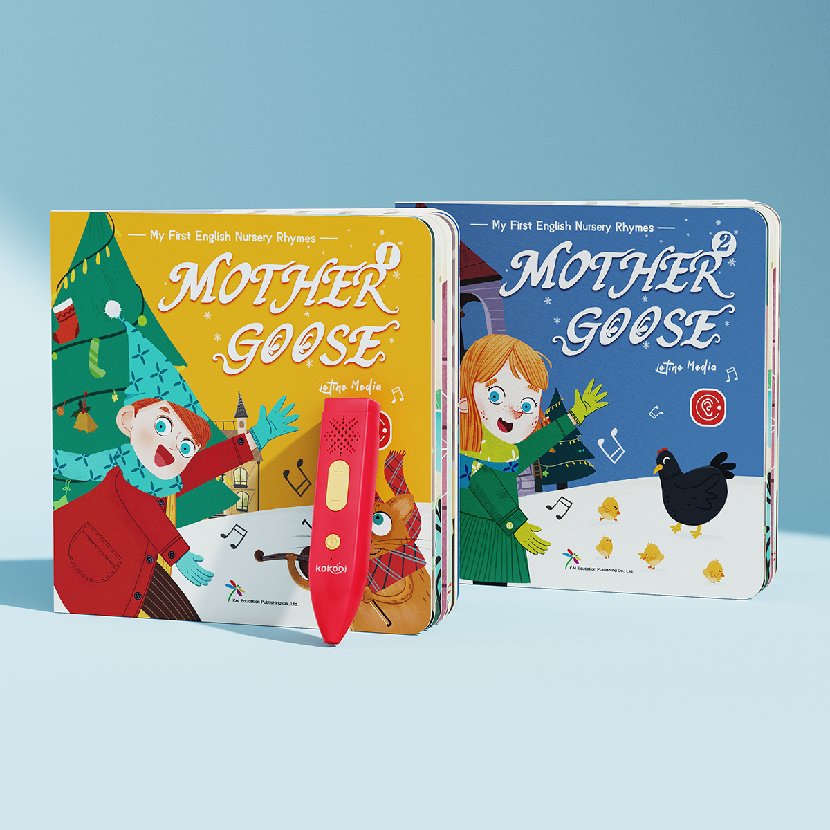 KOKODI Kids' Interactive Learning Books with Reading Pen(Available in USA only)