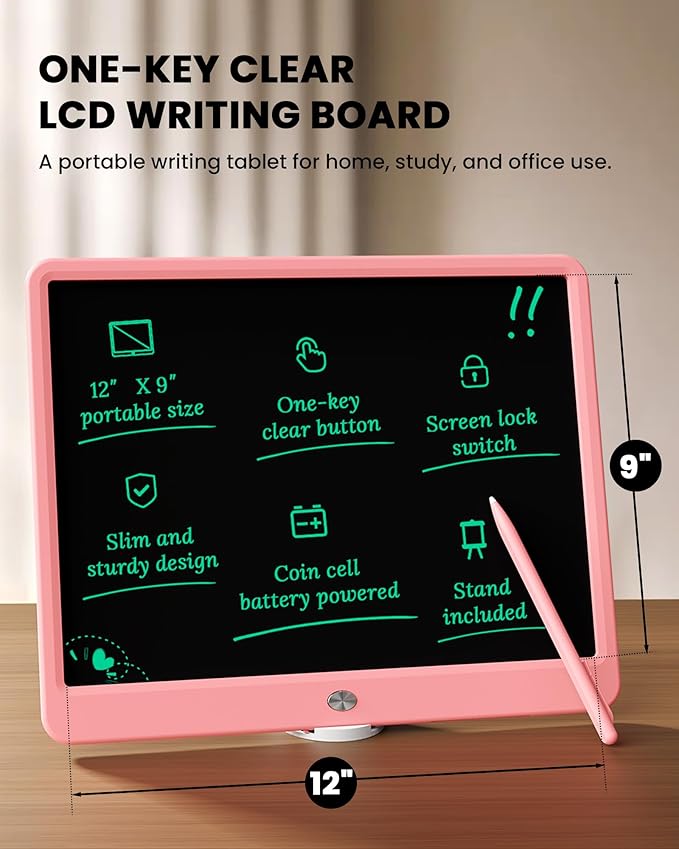 KOKODI LCD Writing Tablet(Square Version)