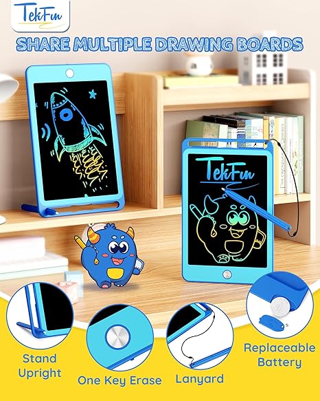 KOKODI 2 Pack LCD Writing Tablet for Kids(Sticker Version)