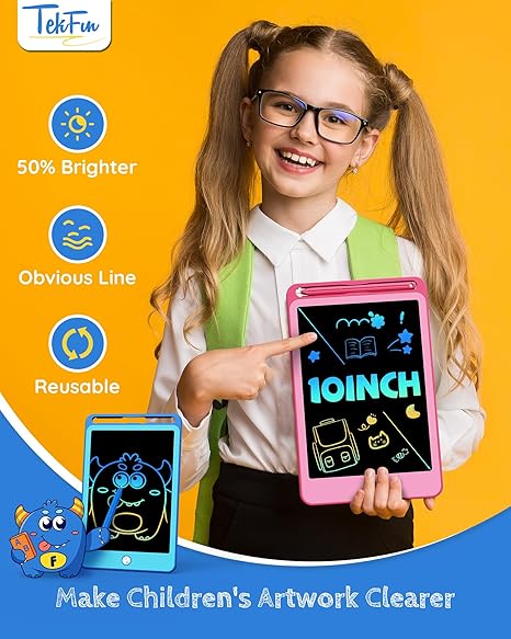 KOKODI 2 Pack LCD Writing Tablet for Kids(Sticker Version)