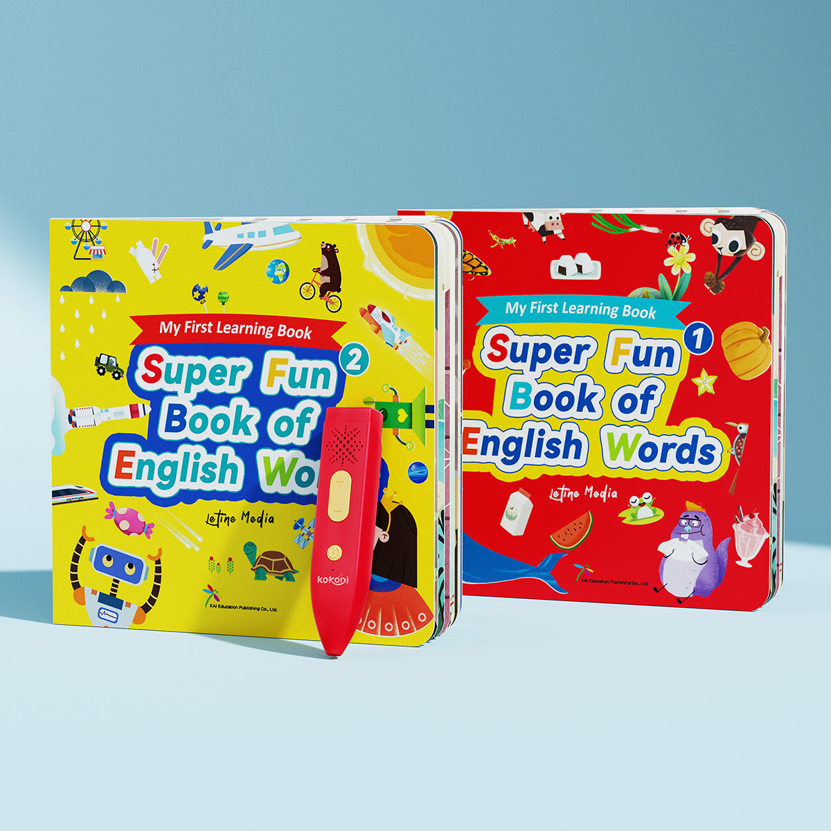 KOKODI Kids' Interactive Learning Books with Reading Pen(Available in USA only)