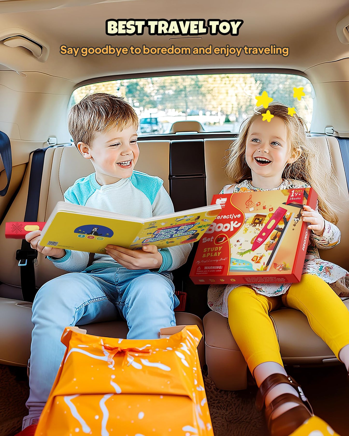 KOKODI Kids' Interactive Learning Books with Reading Pen(Available in USA only)