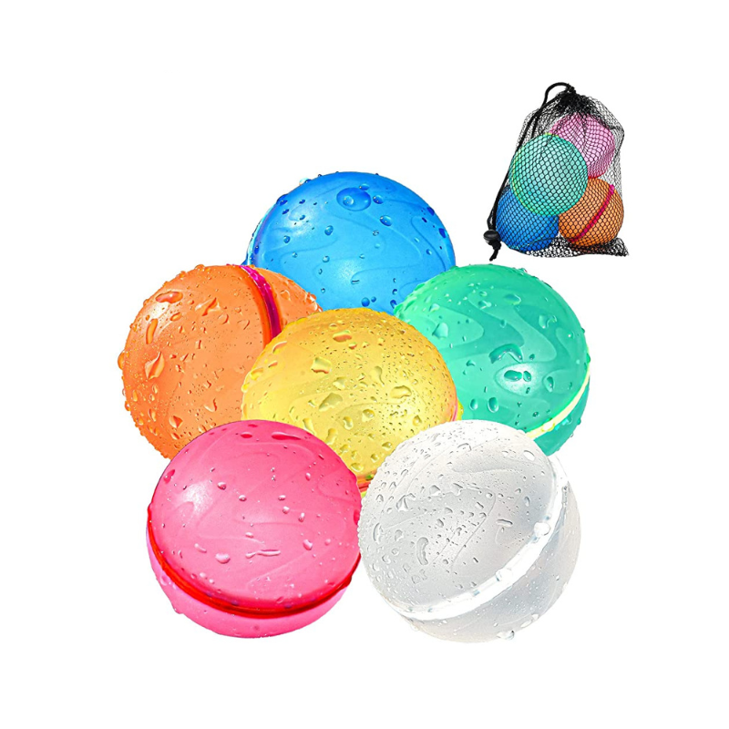 Soppycid Reusable Water Balloons(Transparent Version)
