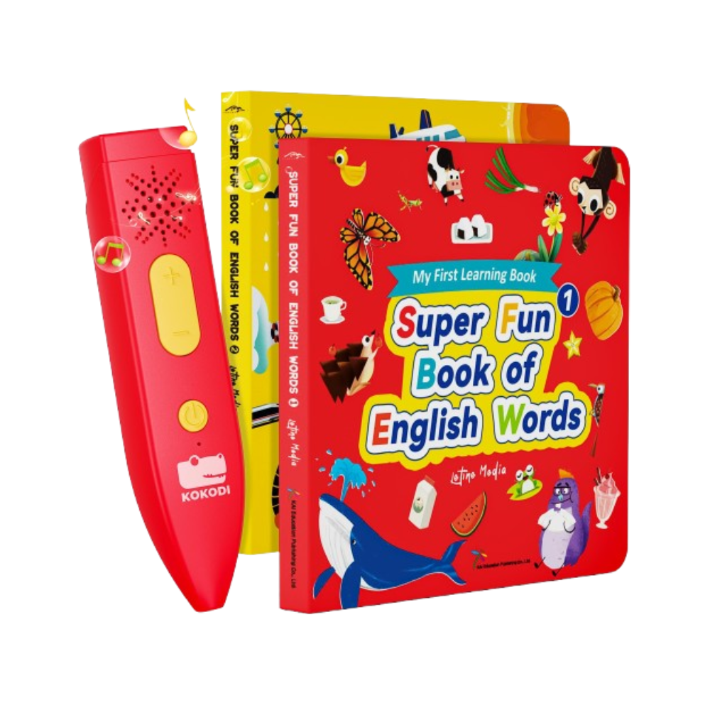 KOKODI Kids' Interactive Learning Books with Reading Pen(Available in USA only)