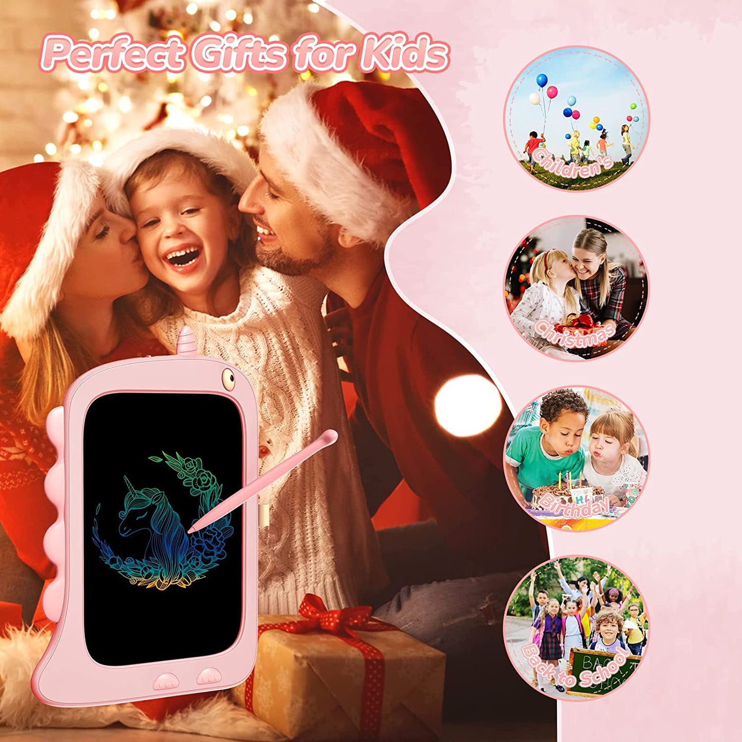 KOKODI LCD Writing Tablet (8.5Inch Dinosaur Version)