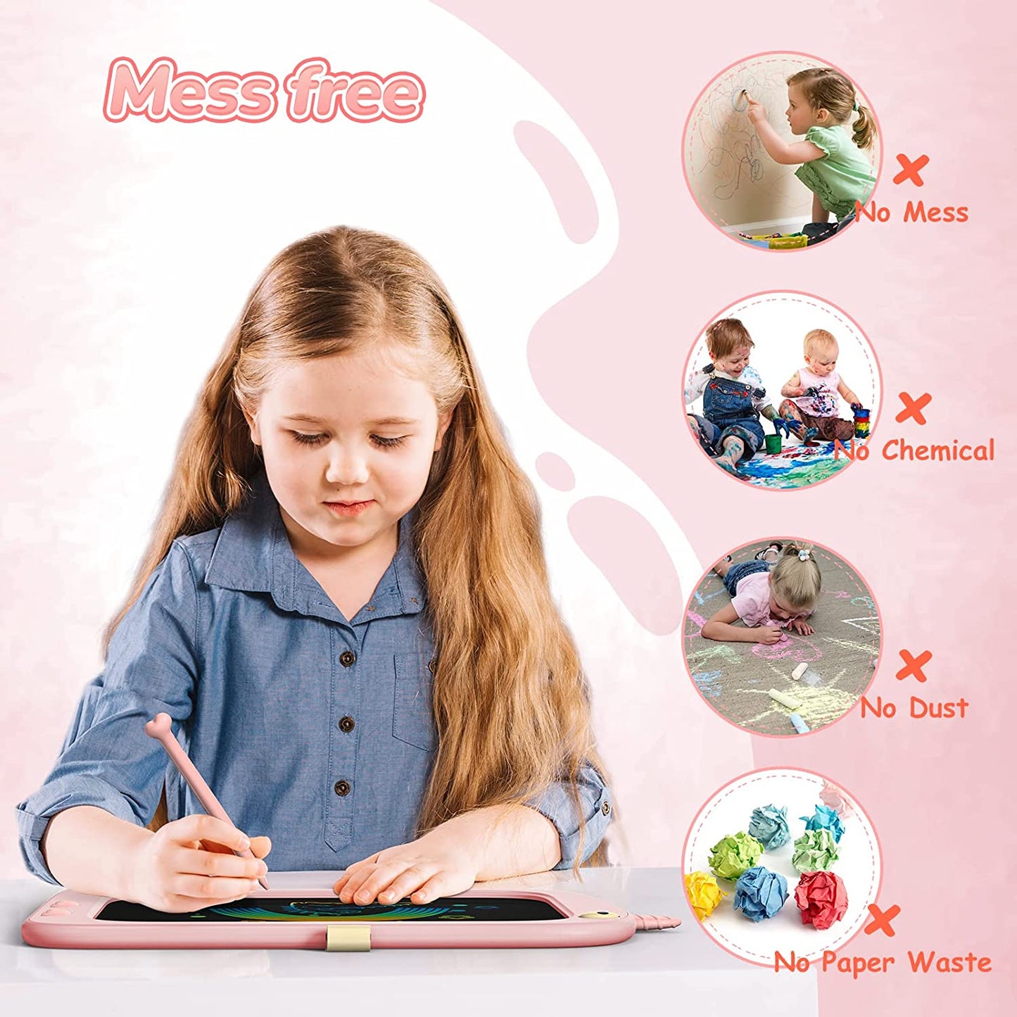 KOKODI LCD Writing Tablet (8.5Inch Dinosaur Version)