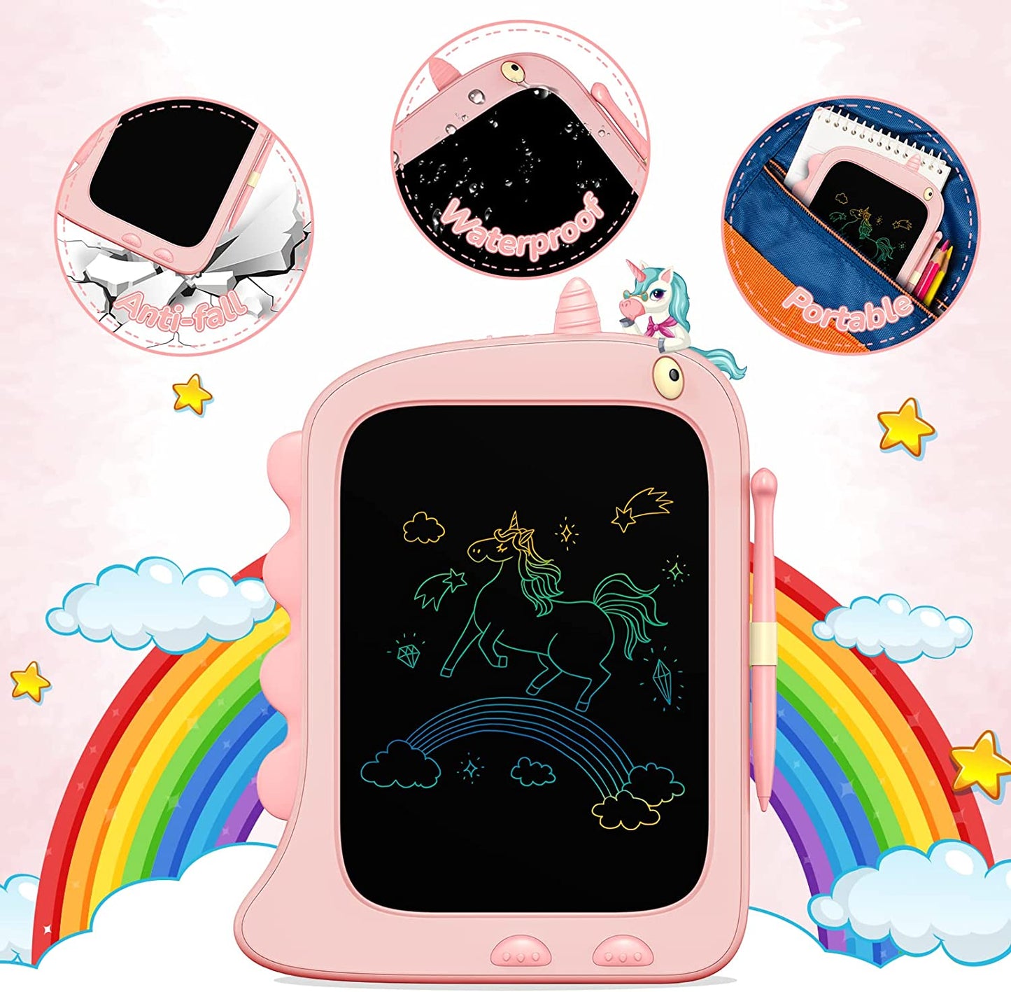 KOKODI LCD Writing Tablet (8.5Inch Dinosaur Version)