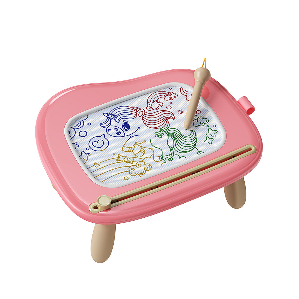 KOKODI Toddler Magnetic Drawing Board with Sturdy Legs - Left Hands Friendly