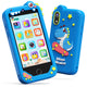 KOKODI Kids Smart Phone, Touchscreen HD Dual Camera Cell Phone for Kids, Christmas Birthday Gifts Dinosaur Child Play Phone for Boys 3-10, Travel Toy Preschool Learning Education Toy