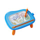 KOKODI Toddler Magnetic Drawing Board with Sturdy Legs - Left Hands Friendly