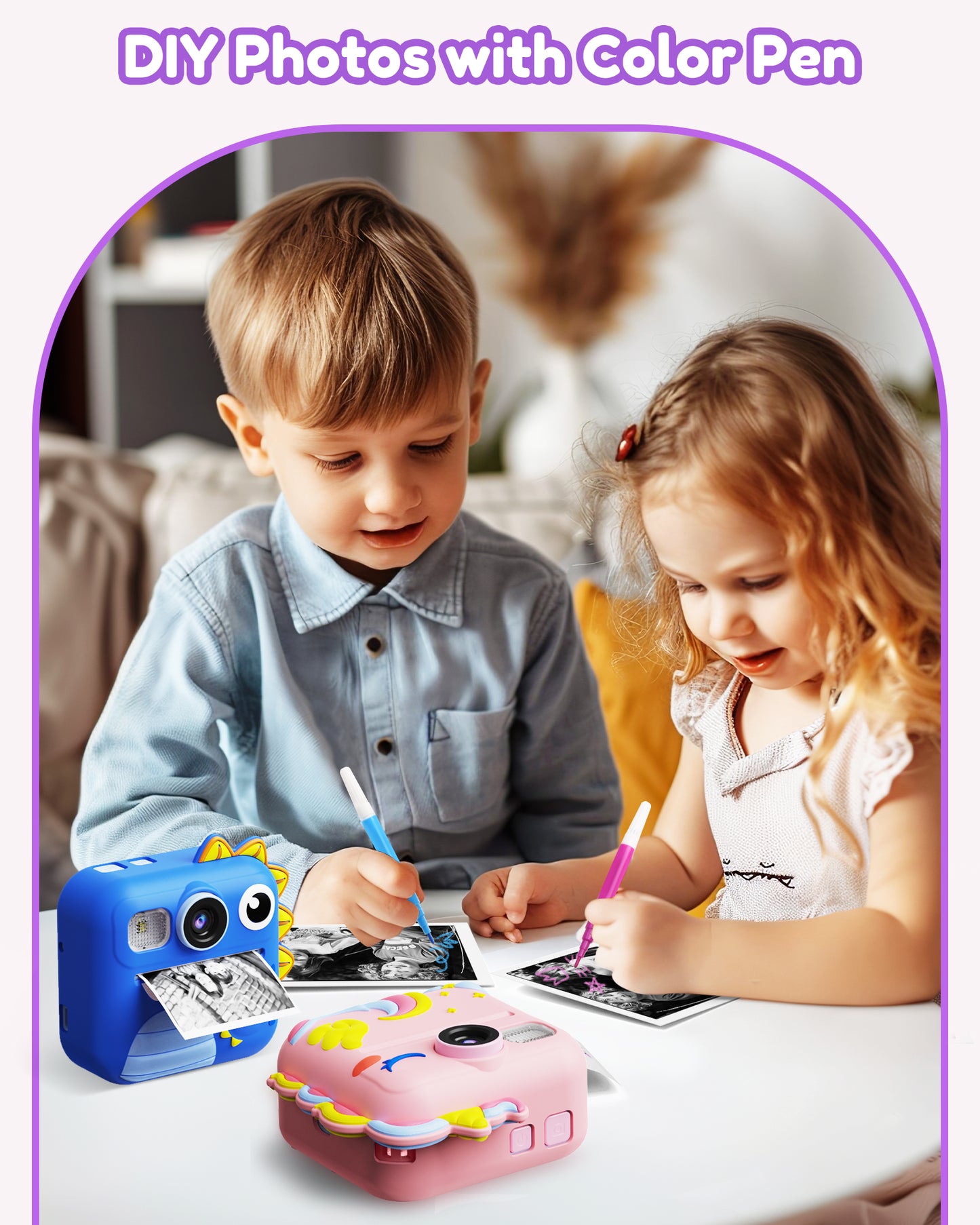 KOKODI Kids Instant Print Camera