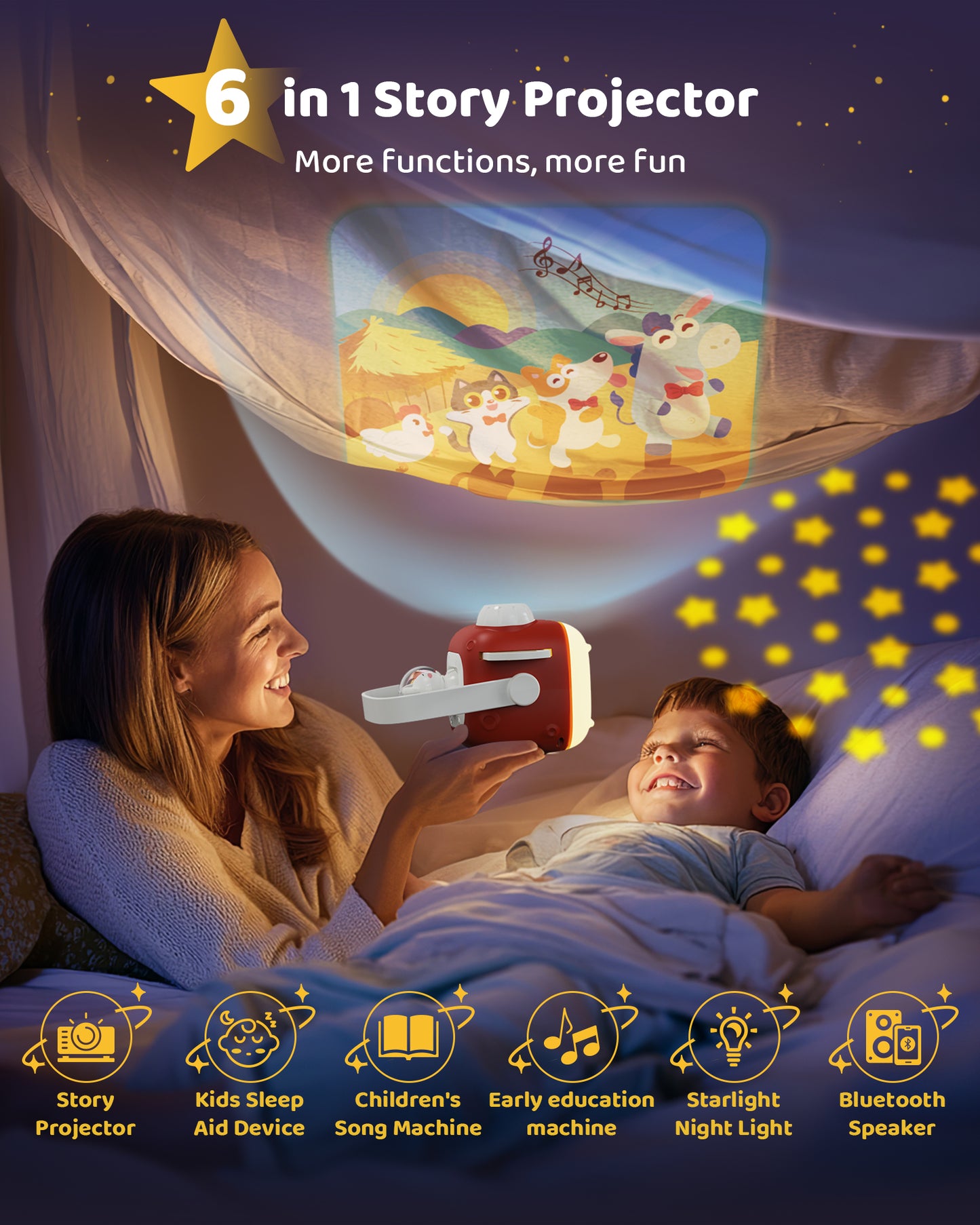 KOKODI Multifunctional Kid's Story Projector