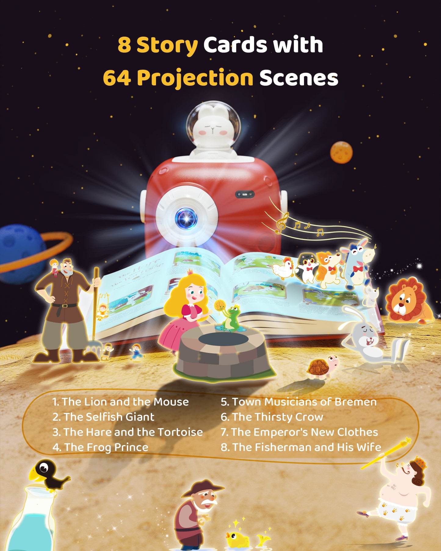 KOKODI Multifunctional Kid's Story Projector