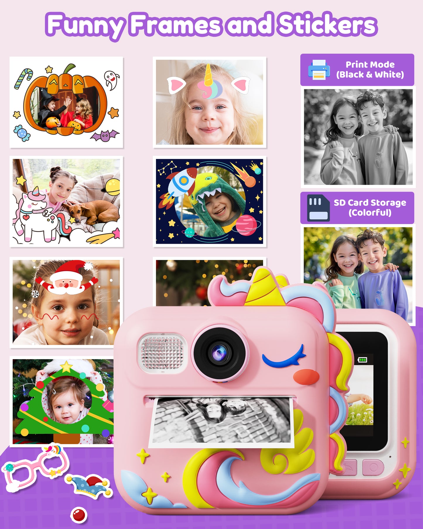 KOKODI Kids Instant Print Camera