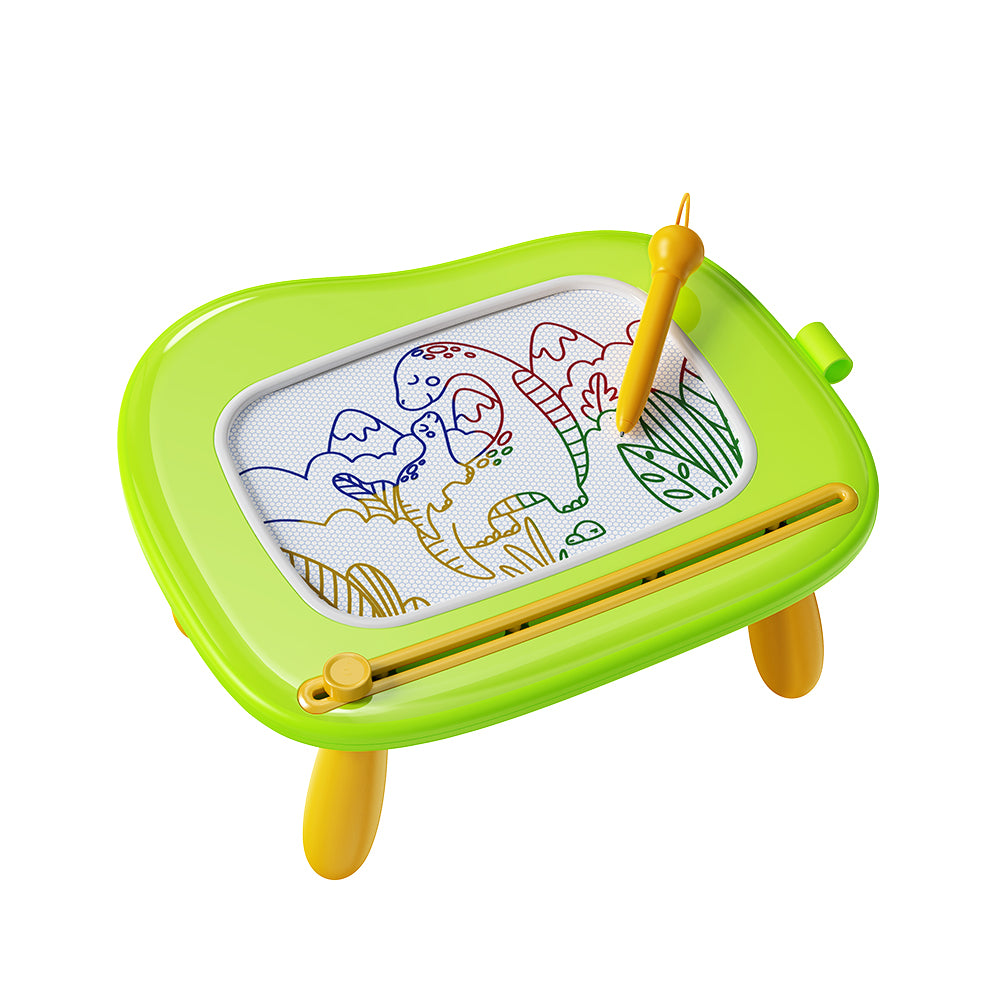 KOKODI Toddler Magnetic Drawing Board with Sturdy Legs - Left Hands Friendly