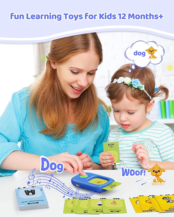 KOKODI Talking Flash Cards Speech Therapy Toy (Classic Version)