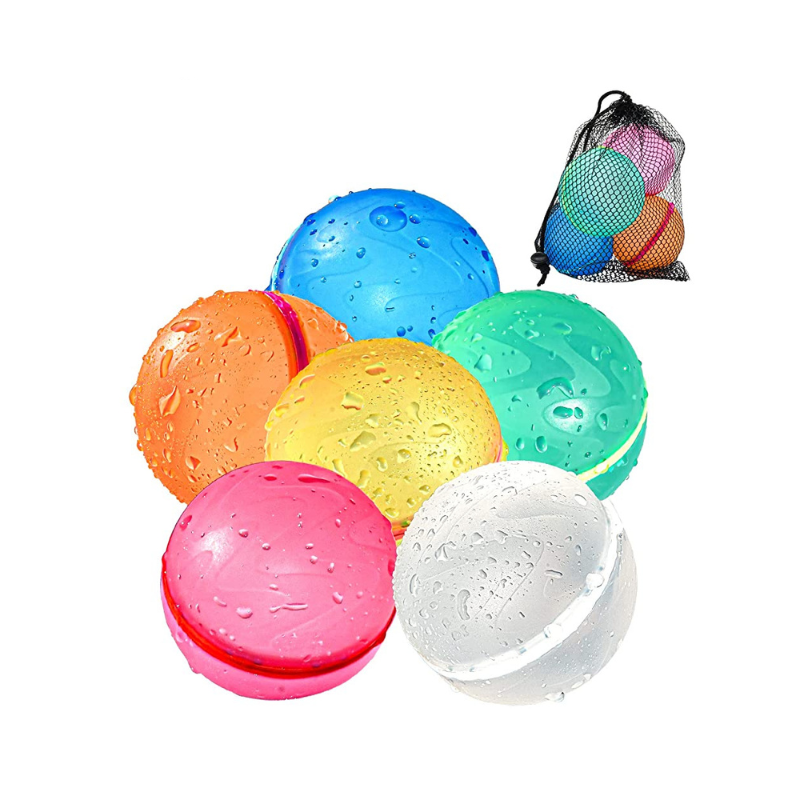 Soppycid Reusable Water Balloons（Transparent Version)