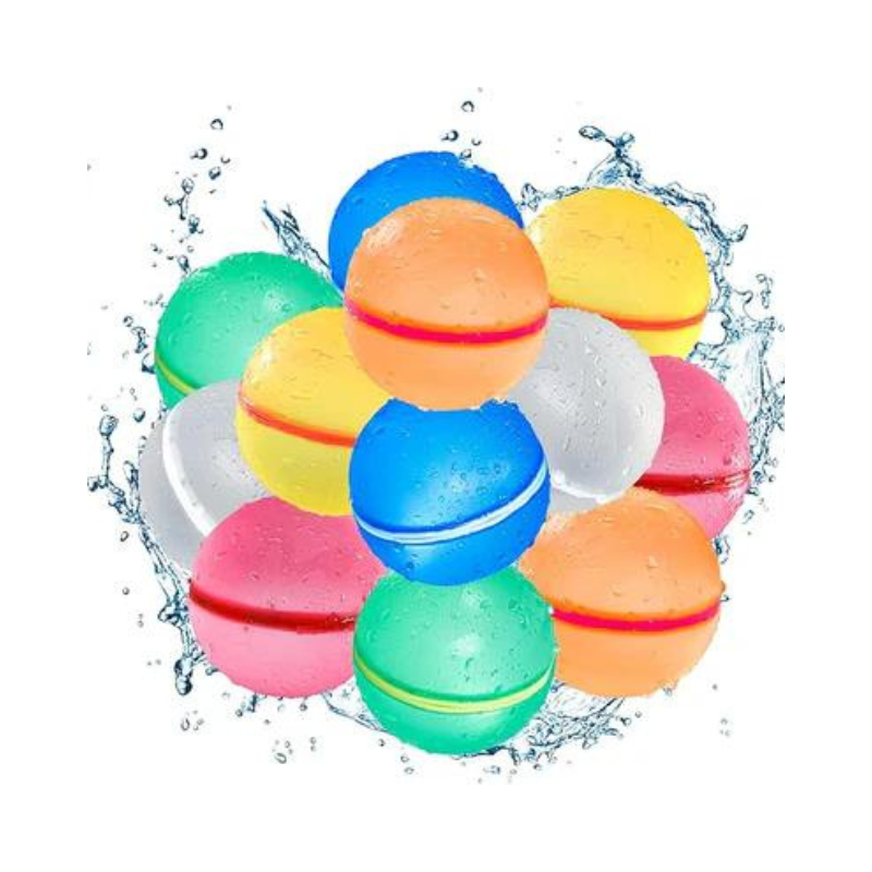 Soppycid Reusable Water Balloons（Transparent Version)