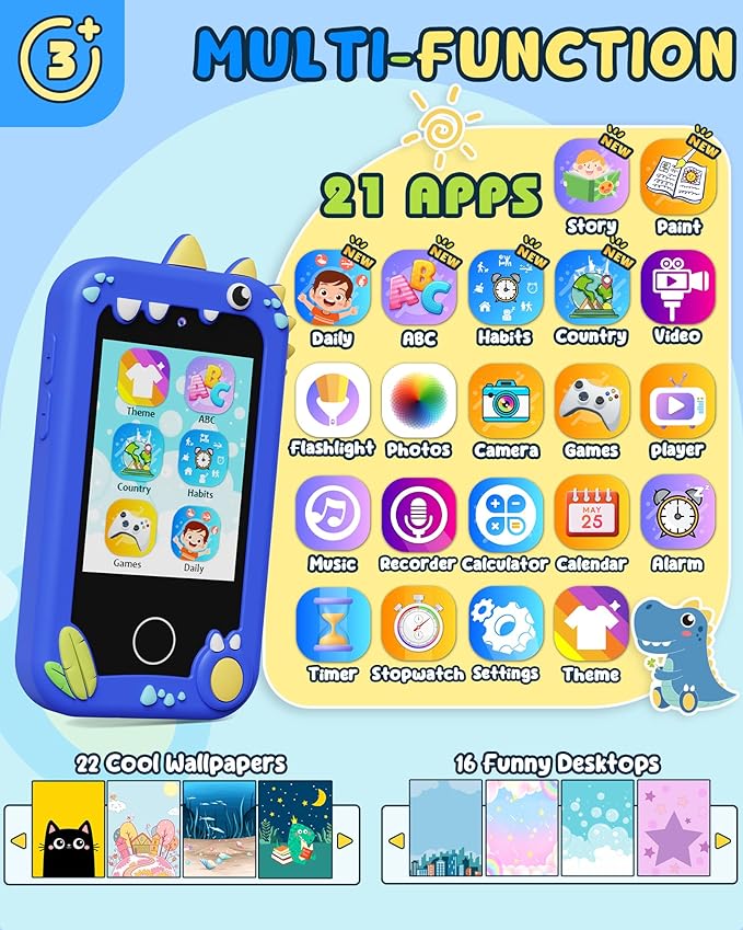 KOKODI Kids Smart Phone (Full Screen)