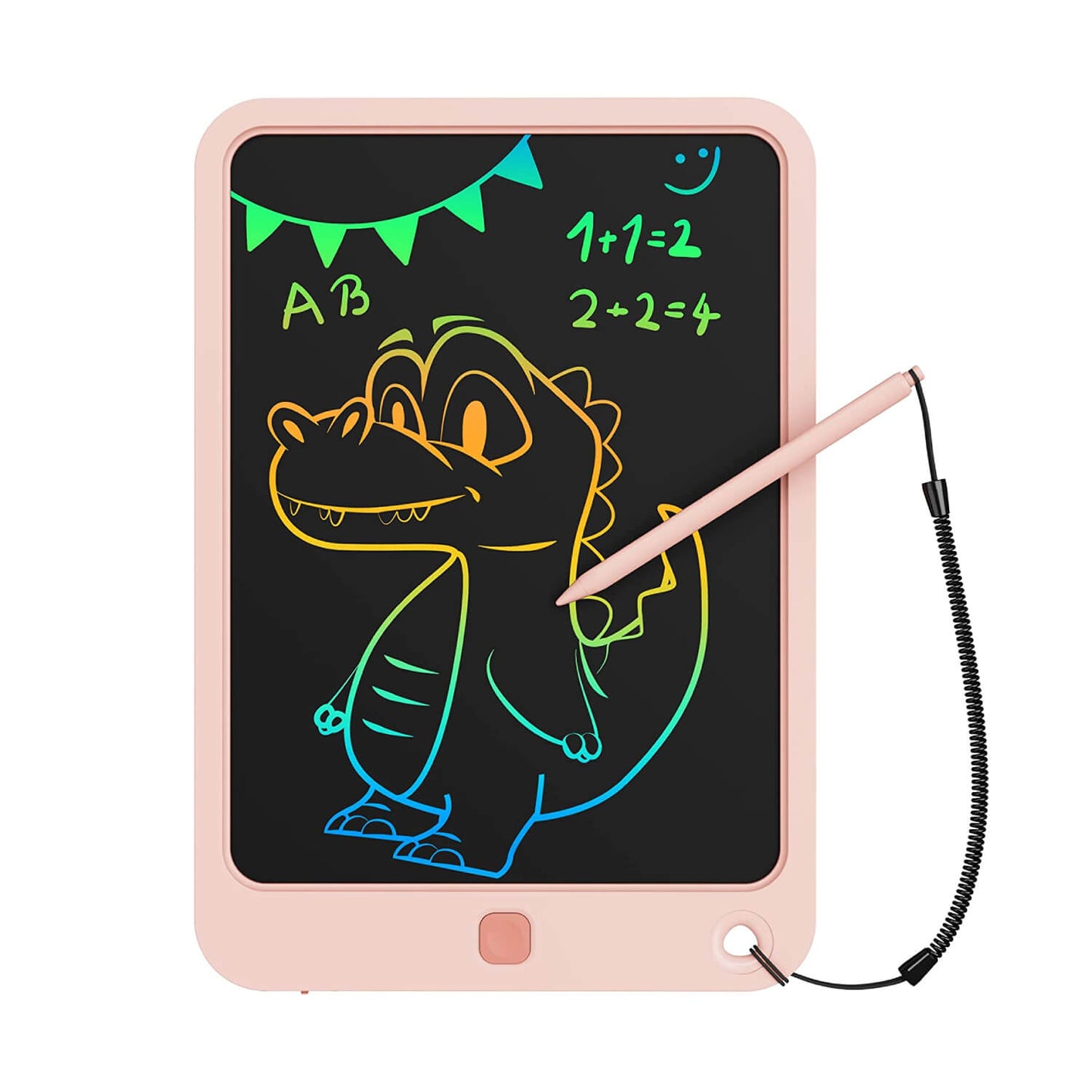 KOKODI 10 Inch Colorful Toddler LCD Writing Tablet Drawing Tablet, Erasable Reusable Electronic Drawing Pads